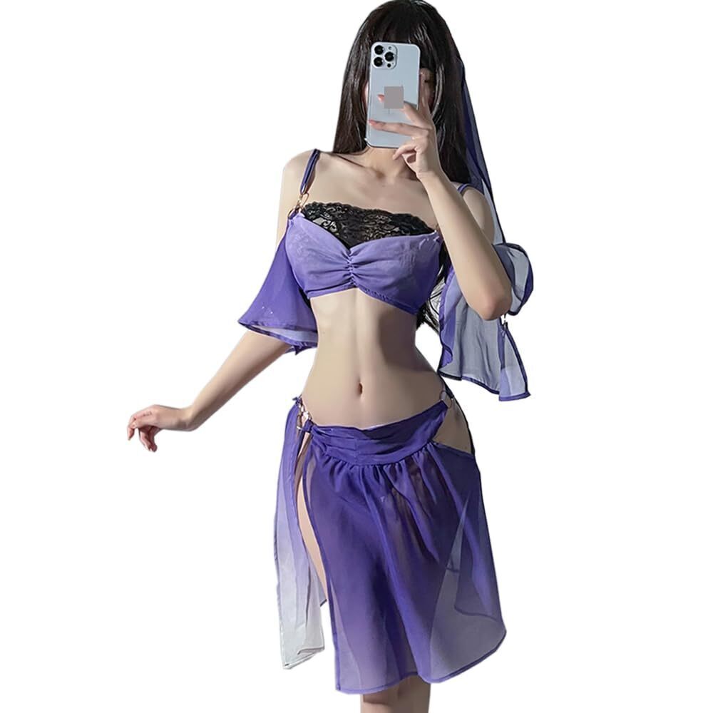 4842 Sexy Cosplay Lingeries Anime Maid Dress Halloween Chinaese Classical